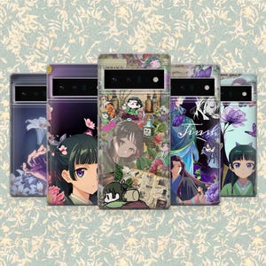 Apothecary Diaries Phone Case Maomao Cute Cover for Google Pixel 9, 9A, 9Pro, 8A, 8, 7A, 7, 6,iPhone 16, 16Pro, 15, 14, 13, Samsung S25, S24