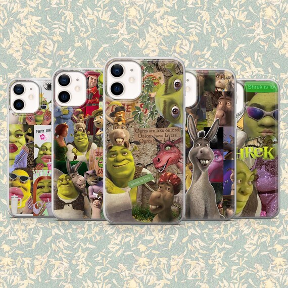 Shrek Phone Case Funny Humor Aesthetic Cover for iPhone 17, 16, 15, 14, 13,  Samsung S25, S24fe, S23, S22, A16, A56, A55, Pixel 10pro, 9 - Etsy