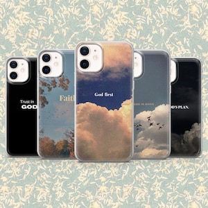 Christian Phone Case Religious Bible Cover for iPhone 16 Pro, 15, 14, 13, 12, Samsung S25, S24Fe, S23, S22, A16, A56, A55, Pixel 9Pro, 8A