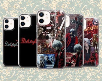 Devil May Cry Phone Case Gothic Action Cover for iPhone 17, 16, 15, 14, 13, Samsung S25, S24Fe, S23, S22, A16, A56, A55, Pixel 10Pro, 9, 8