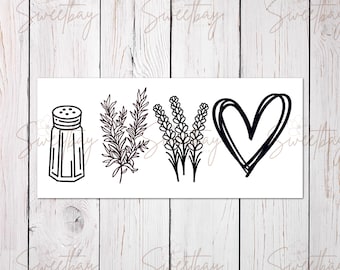 Practical Magic Quote Decal: Luck and Love