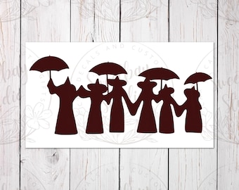 Practical Magic Inspired Witch Decal: "There's a little witch in all of us"