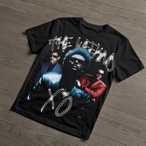 T-shirt graphique The Weeknd XO, After Hours, Dawn FM, Starboy, Kiss Land, Beauty Behind The Madness, My Dear Melancholy, Playboi Carti, Drake