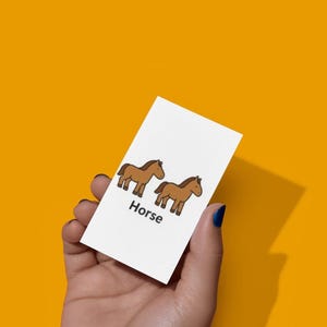 Combine os Animais | Jogo de Memória Educativo para Crianças | Cartões de Combinação de Animais para Imprimir | Atividade Pré-Escolar