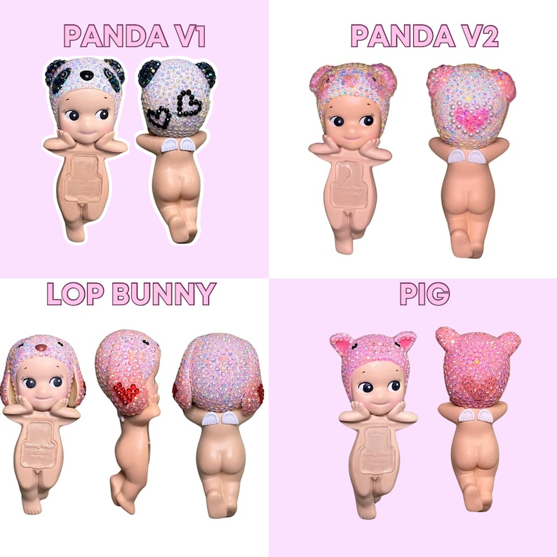 Bedazzled Sonny Angel Animal Hippers image 5