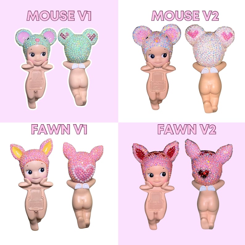 Bedazzled Sonny Angel Animal Hippers image 7