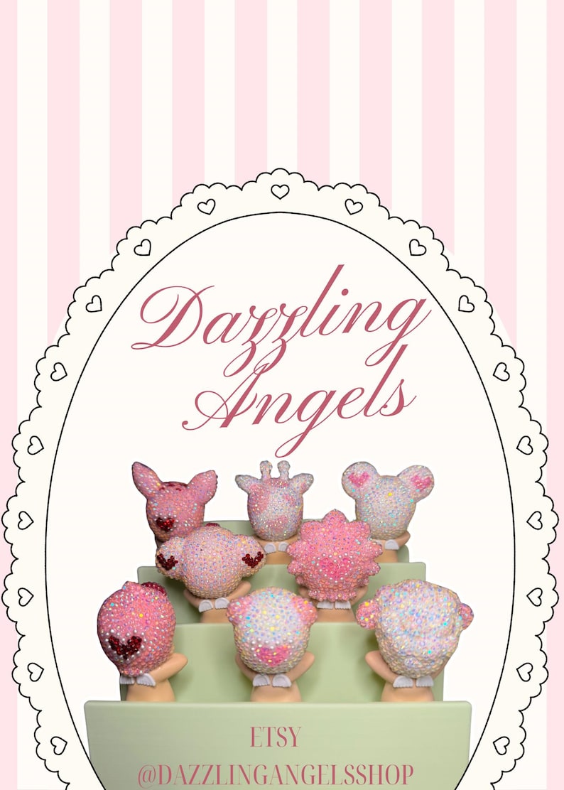 Bedazzled Sonny Angel Animal Hippers image 3