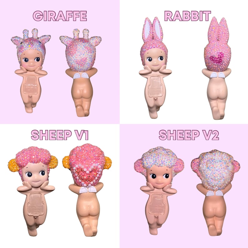 Bedazzled Sonny Angel Animal Hippers image 6