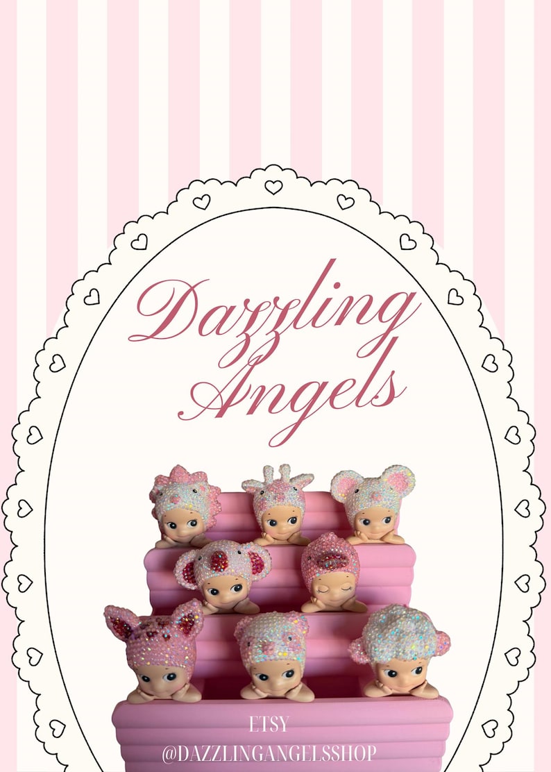 Bedazzled Sonny Angel Animal Hippers image 1