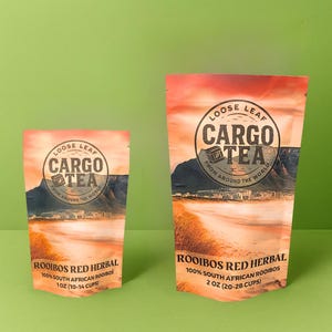 Rooibos Red Herbal Tea – Pure South African Loose Leaf (Caffeine-Free)