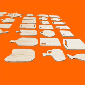 50 cnc Cutting board designs – Wood cheese & charcuterie board templates –  Ready for cnc router, lazer cutting