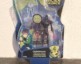 Ben 10 Figure - Chromastone Alien Force Bandai Alitek