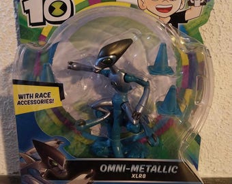 Ben 10 Omni Metallic XLR8 Figure - Playmates toys Alitek