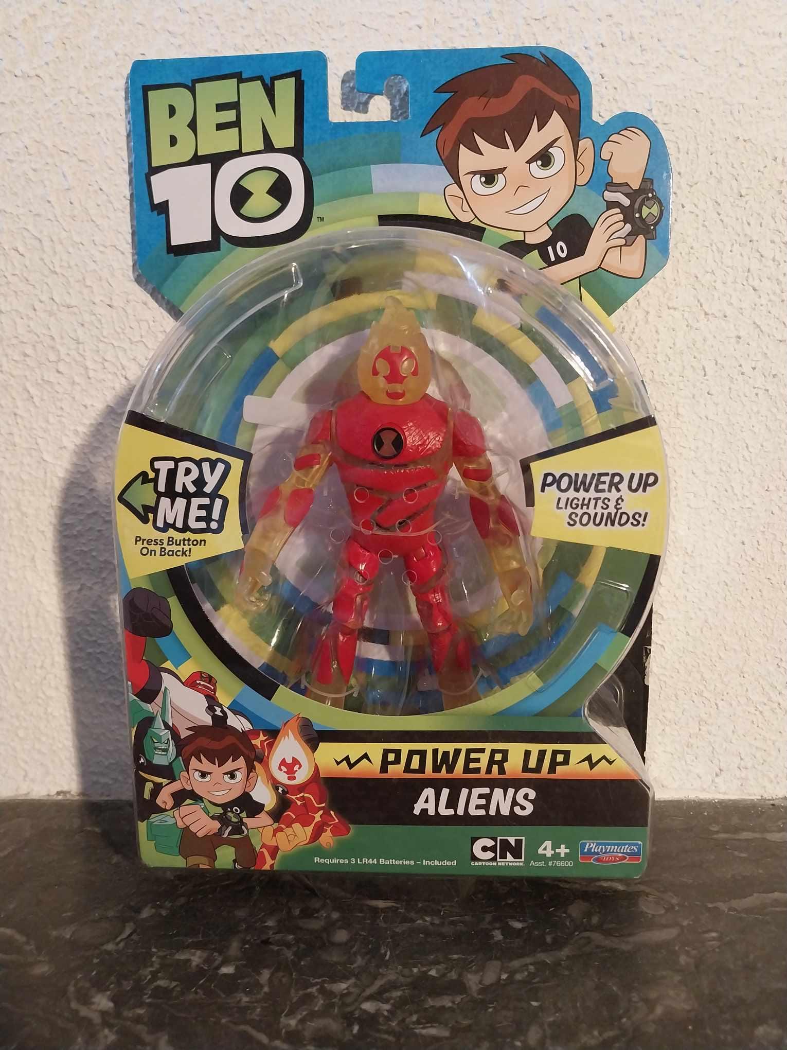 Ben 10 Figure - Heatblast Power UP Playmates Toys Vintage - Etsy