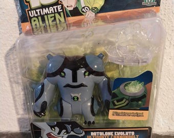 Ultimate Cannonbolt Figure - Ben 10 Ultimate Alien - Bandai Alitek