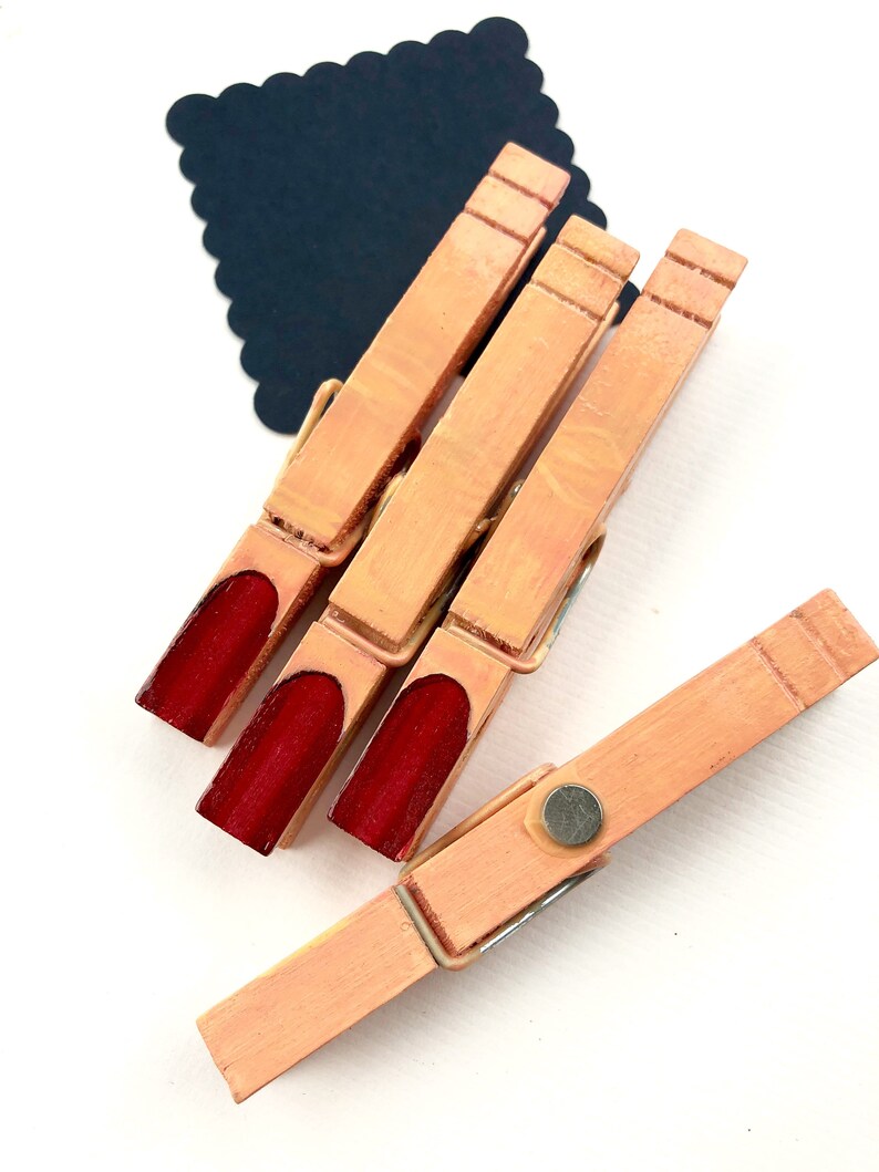 FINGER CLOTHESPINS clothespin Halloween clothespins Etsy