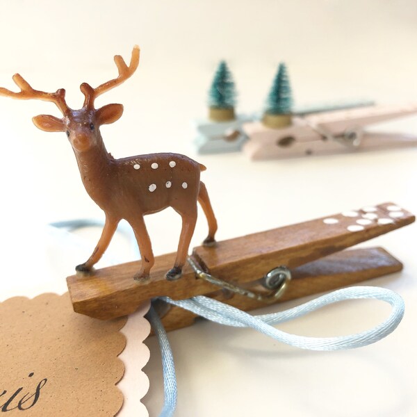 Christmas Clothespin Etsy