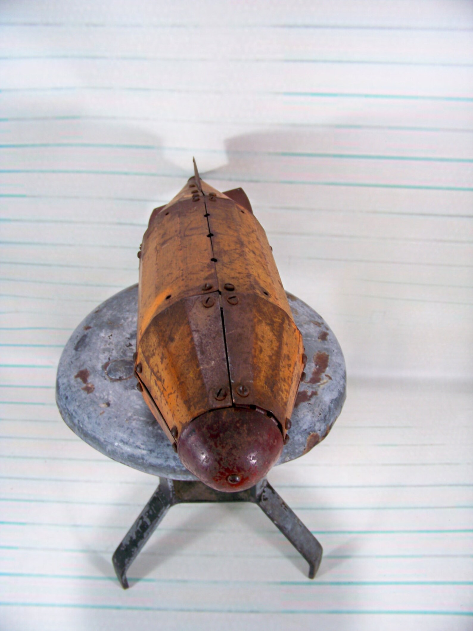 1920's Zeppelin Metalcraft 960 Model Original Paint Etsy