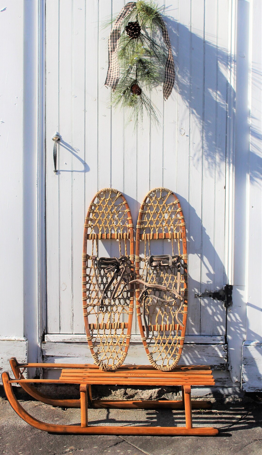 Vintage 36 Tubbs Snowshoes Vermont Christmas Décor Etsy