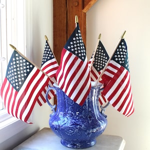 Victorian Ironstone Commode Jar - Flow Blue Floral Transferware - Waste Jar - Jardiniere