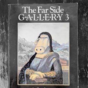 The Far Side Gallery 3 by Gary Larson - Collection of unique and satirical cartoons. Perfect gift for Gen X friends.
