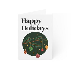 Feestelijke kerstkaarten, perfect voor kerstwensen, verpakking van 1 tot 50, seizoenskaarten, handgeschreven notities, kerstgejuich