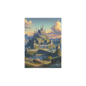 Fantasy Postkarten Set mit Umschlägen, Kunstpostkarten, Grußkarten, Briefpapier Geschenk, Sammlerpostkarten