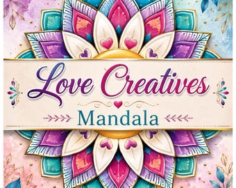 Adult Floral Mandala Coloring Book, Intricate Pages, Stress Relief (Digital Download)