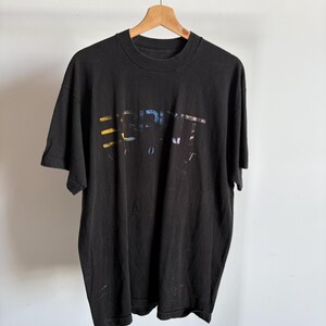 T-shirt EDC By Esprit Vert Anis & Bleu - Taille L - Coton - NEUF Avec étiquettes
