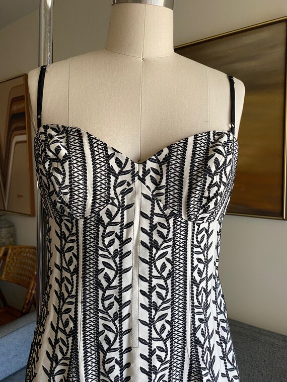 Vintage Bustier Dress, Nicole Miller Dress, Roman… - image 2