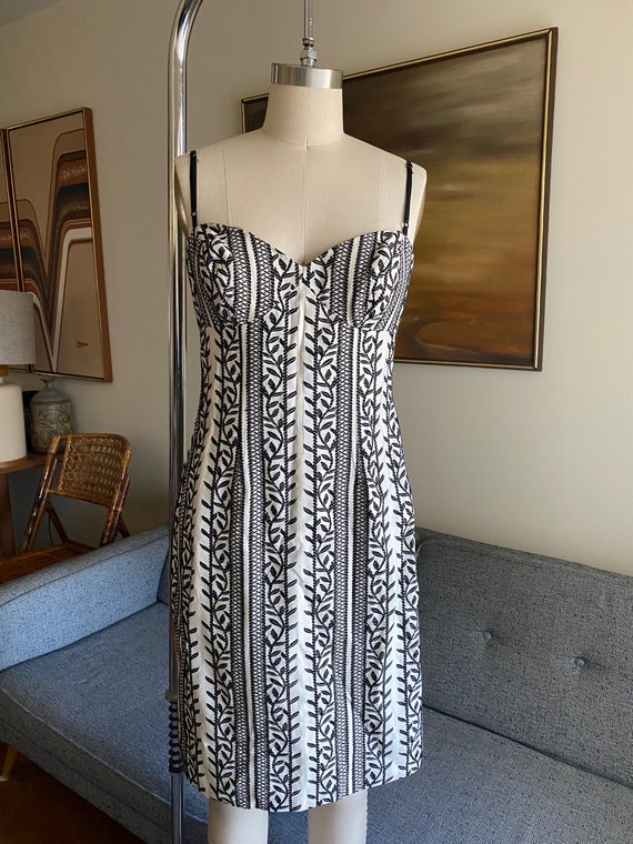 Vintage Bustier Dress, Nicole Miller Dress, Roman… - image 4