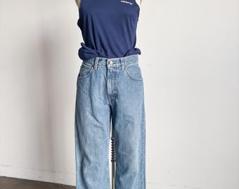 Jeansy Gap Loose z lat 90. i Y2K, proste nogawki, wysoki stan