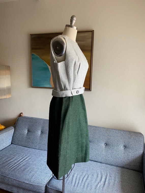 60's Vintage Color Block Dress, Alison Ayres Orig… - image 4