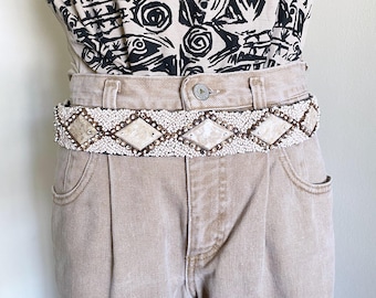 Vintage Leila Larkin Belt, High Waist Belt, High Fashion  display picture 1