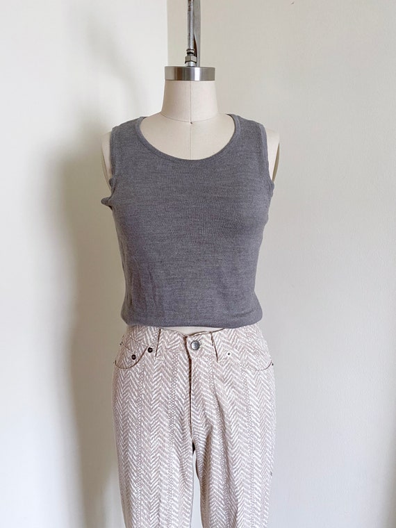 Vintage High Waisted Printed Pants, Iceberg, 90's… - image 3