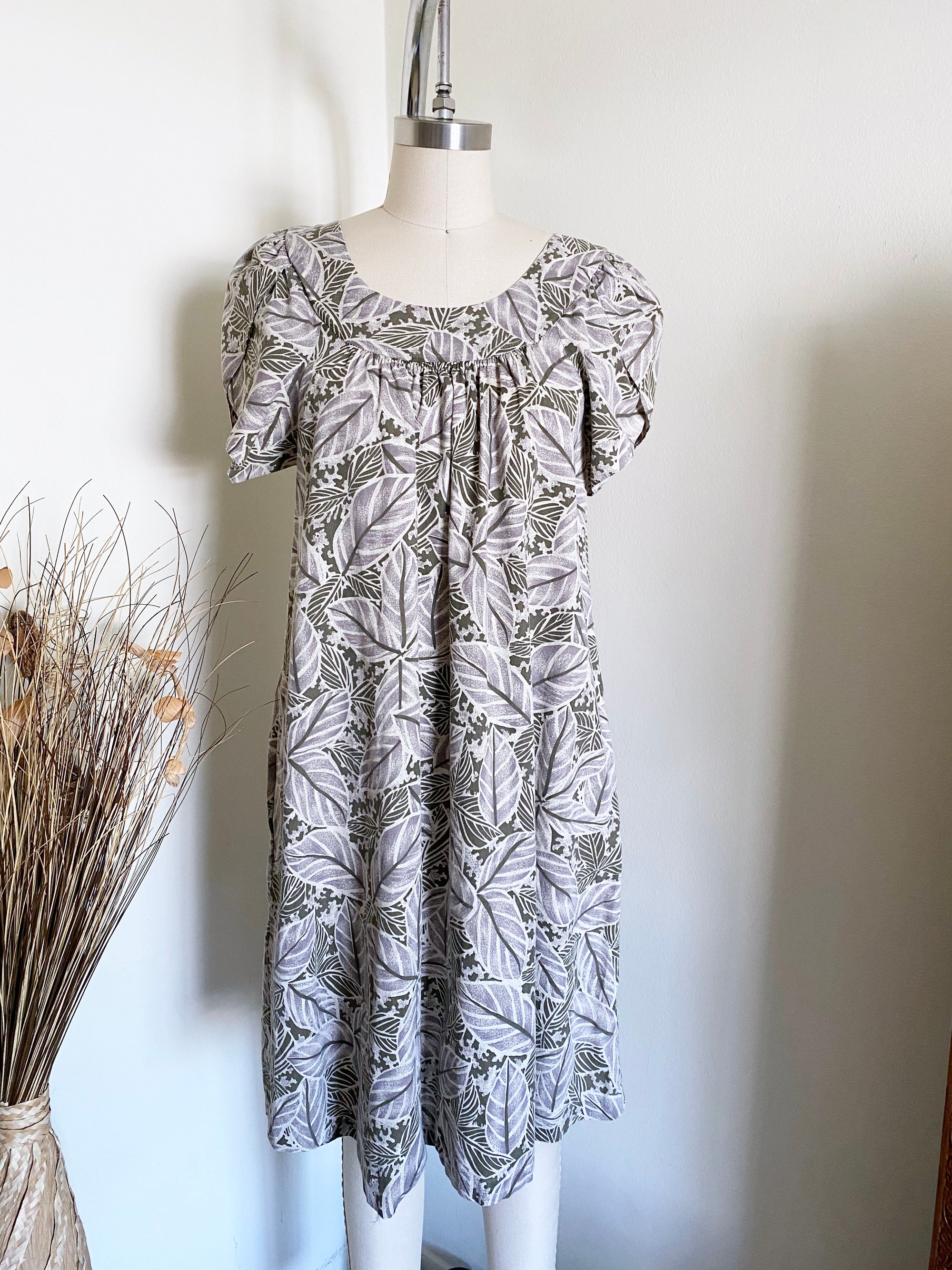 Cotton Lounge Dress Etsy Canada