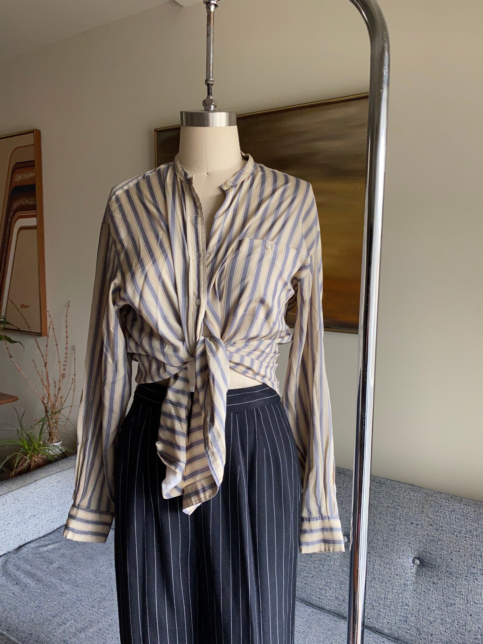 pin striped pants