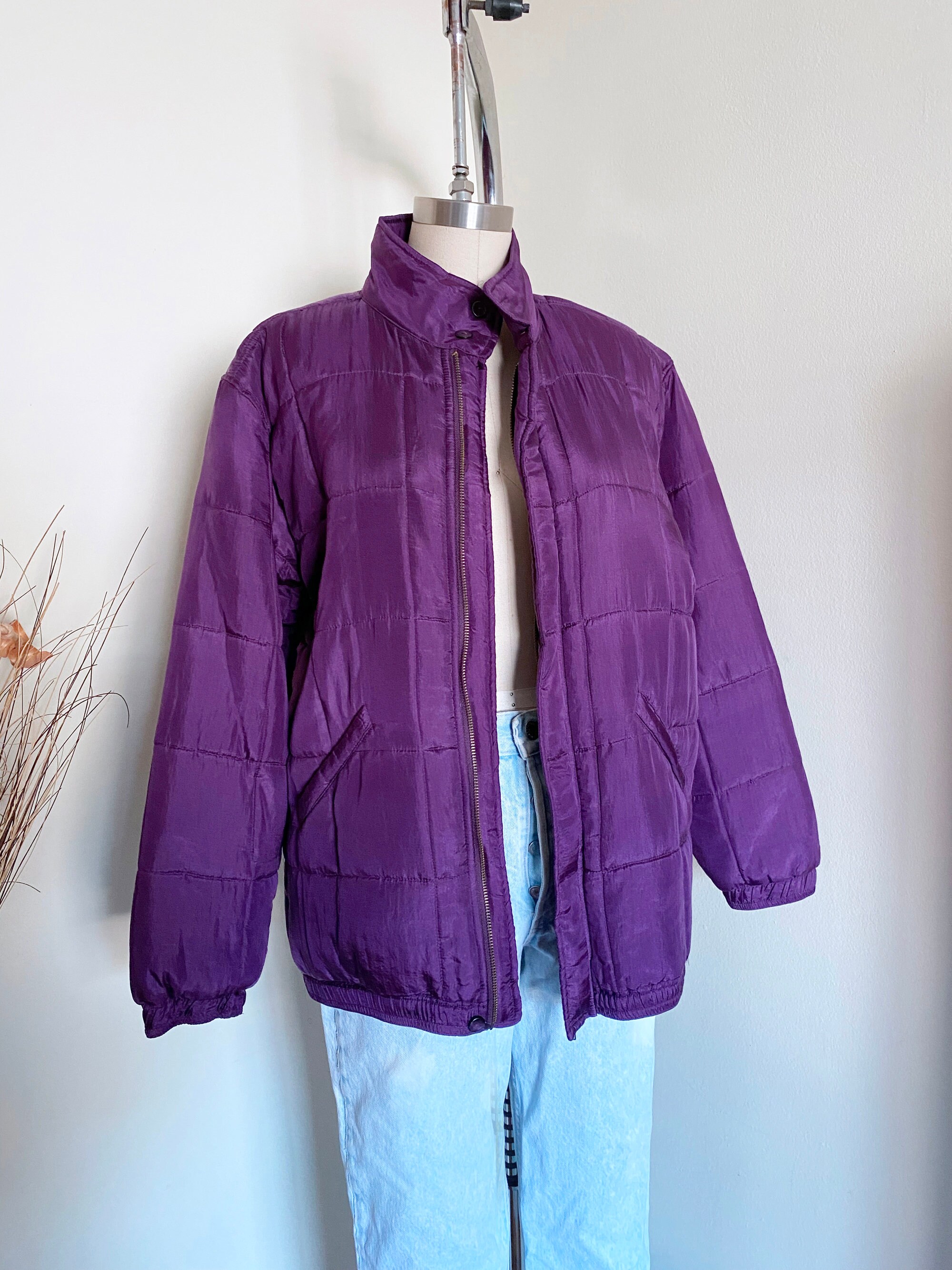 Silk Quilted Jacket - Etsy