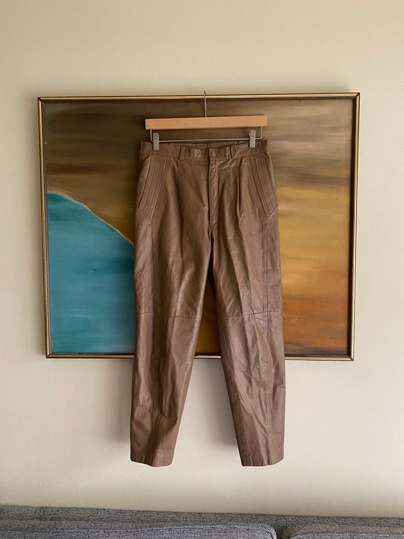taupe brown pants