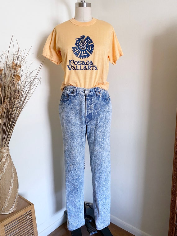 Vintage Novelty T Shirt, Posada Vallarta, S M - image 2
