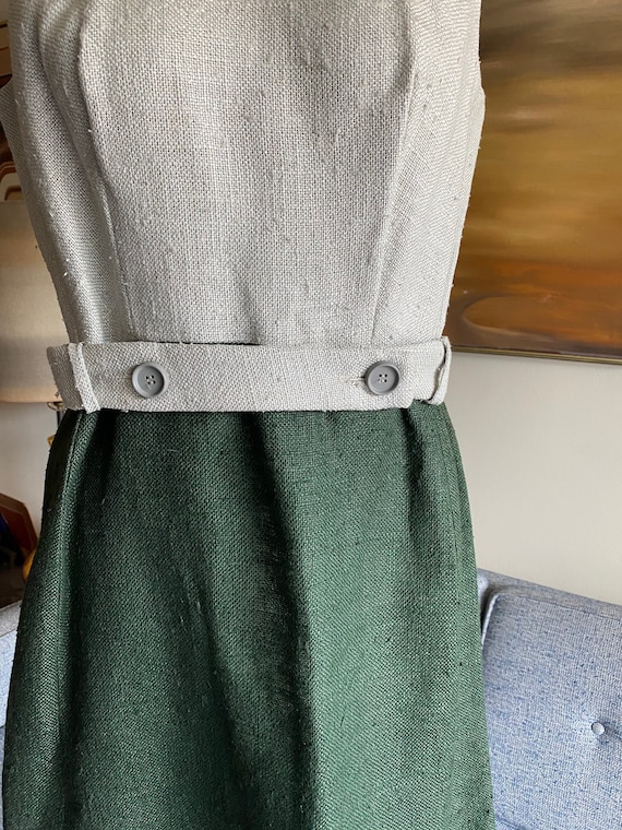 60's Vintage Color Block Dress, Alison Ayres Orig… - image 5