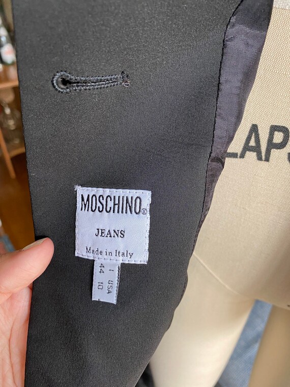 Chemise Vintage Moschino Jeans - Motif Floral - Taille XL - Occasion Très Bon État