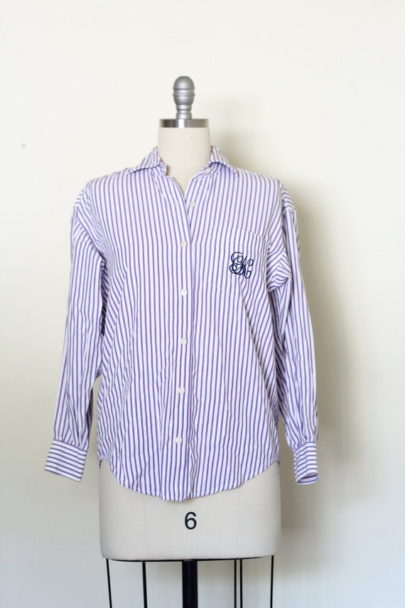 calvin klein striped shirt