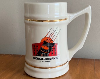Michael Jordan's Restaurant Beer Stein Limited Edition Mug