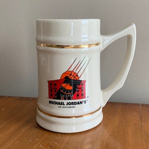 Michael Jordan&#39;s Restaurant Beer Stein Limited Edition Mug