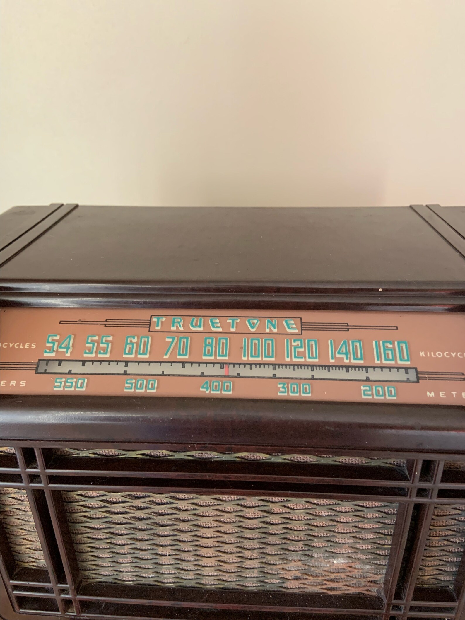 Antique Western Auto Supply D2612 Truetone Radio 1946 Works Etsy