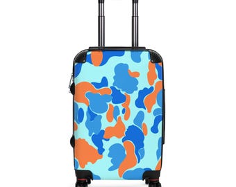 Blue & Orange Camo