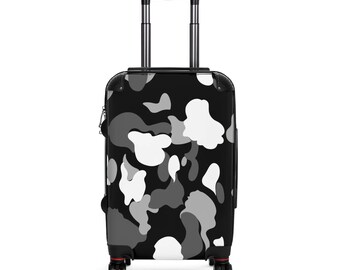 Dev-Camo Black/White Camo Suitcase