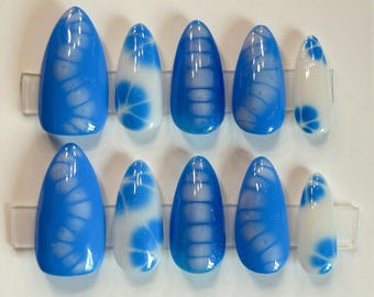 Blooming Press-on Set | Handmade Gel-x Press-on Nails