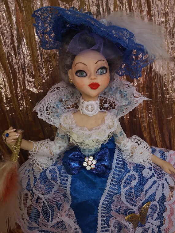 blue magic doll